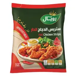 رويال استربس دجاج حار 750 جم
