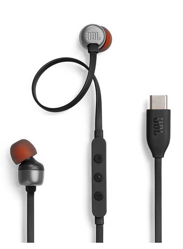 جي بي إل سماعات أذن سلكية عالية الدقة من Tune 310C USB-C باللون الأسود
