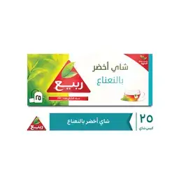 شاي ربيع أخضر بالنعناع 25 كيس