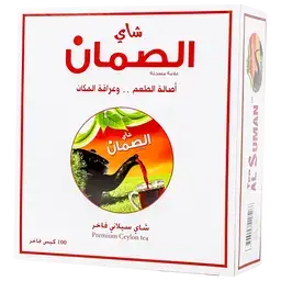 الصمان شاي احمر 100 كيس