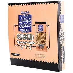 مرسى مطروح حلوى سمسمية شرائح 24 حبة 16 جم
