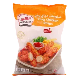 الكبير دجاج زنجر ستريبس حار 750 جم