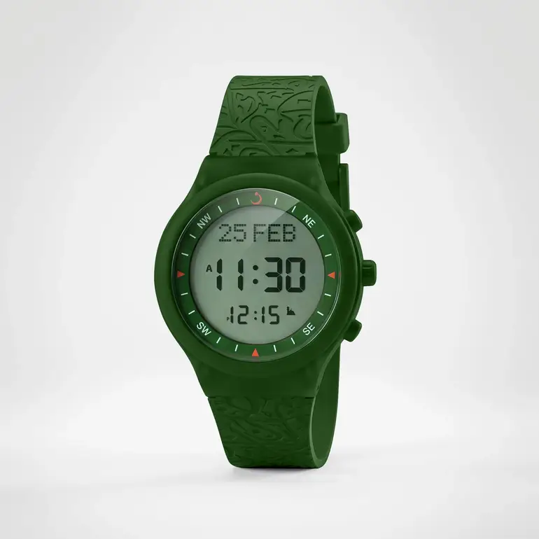 الساعة الرياضية WY-16 أخضر