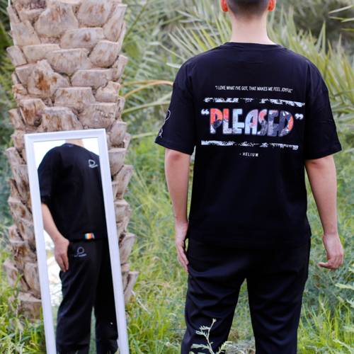 تيشيرت اسود هيليوم