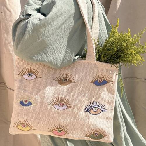 Tote bag عيون ناعسة