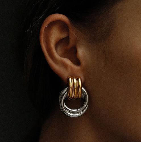 Halo Duo earrings