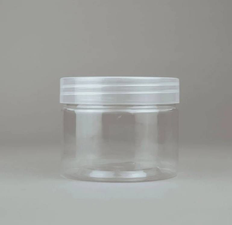 230ml wide cylindrical jar, 192 pieces, with transparent lid