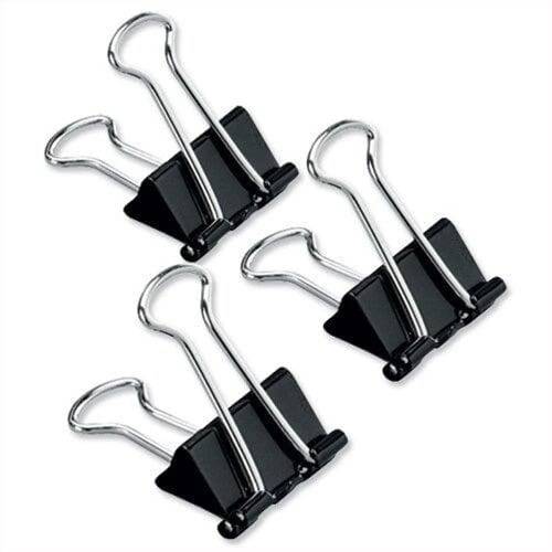 Double Clip 1 Inch Black (25MM)