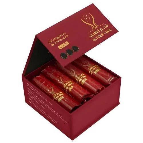 Charcoal Al-Tayeb, small, 80 tablets, 24 pack