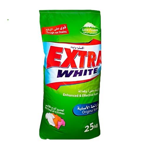 صابون بودره غسيل اكسترا اخضر اوتوماتيك 25كيلو