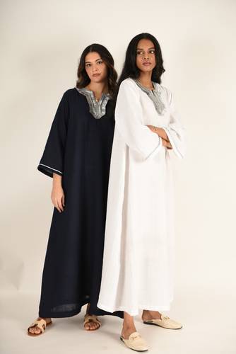 جلابية ستايل مغربي