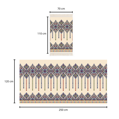 Collective Prayer Mat – Group Use (Asiri Qatt Design)