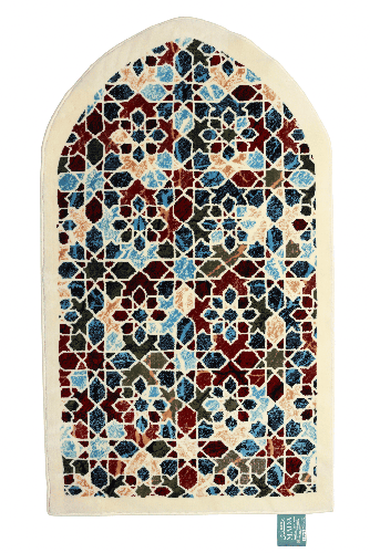 Islamic Geometric Design Prayer Mat