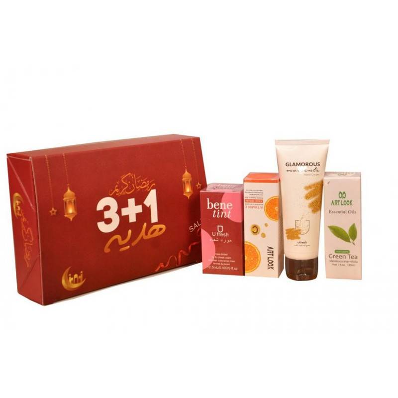 مجموعة العناية بالبشرة 3 حبة + 1 حبة مجاني - 2x30 مل
