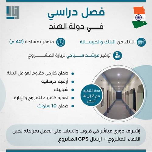 فصل دراسي في دولة الهند
