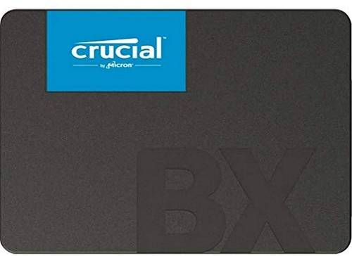 قرص داخلي صلب SSD 2.5 بوصة BX500 3D NAND SATAمن كروتشوال, أسود / أزرق