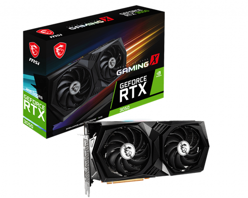 ام اس اي جيفورس RTX 3050 قيمنق اكس 8جيجابايت جي دي دي ار6 LHR