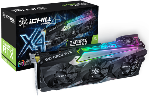 Graphics Card INNO3D GForce RTX 3060TI iChill, 8GB, 3 Fans
