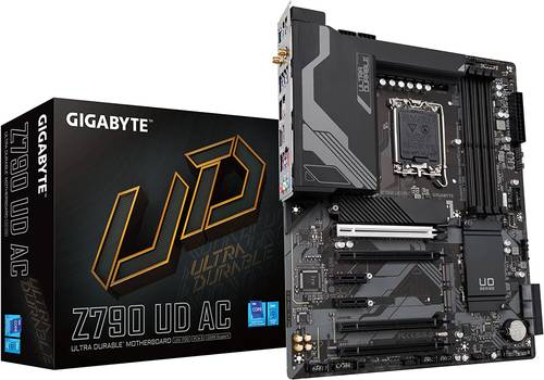 اللوحة الرئيسية مذربورد من قيقابايت Z790 UD AC دي دي ار5 إل جي ايه1700
