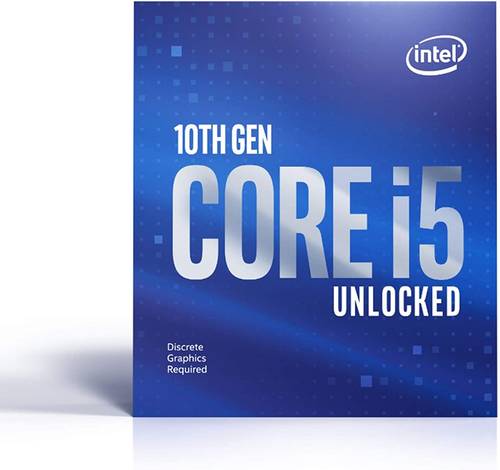معالج انتل كور أي 5 i5-10600KF بسرعة تصل إلى 4.10 جيجاهرتز؛ LGA1200؛ 125 واط)