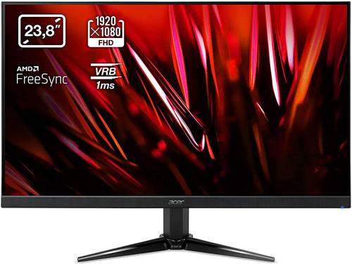 شاشة ايسر نيترو QG241Y انش23.8 - HD كامل مع 1 MS  - مزامنة ايه ام دي - يوصى بها للعمل واللعب. 75 هرتز