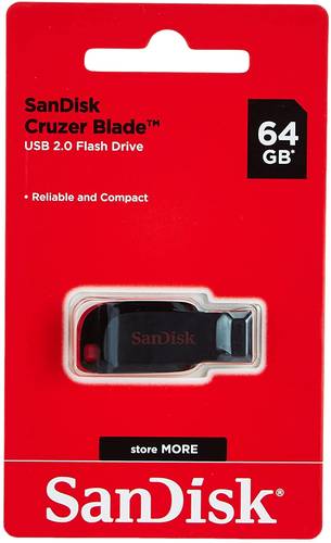 فلاش سانديسك كروزر بليد 64 جيجا USB 2.0