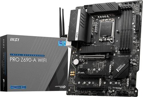 اللوحة الرئيسية مذربورد من إم إس أي Z690M-A WIFI دي دي ار4 إل جي ايه1700