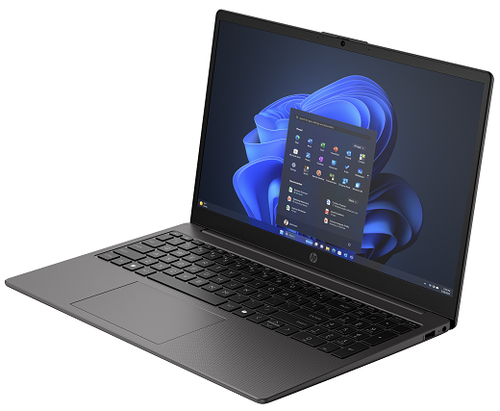 لابتوب  HP 255R G10, شاشة 15.6 بوصة, دقة FHD, معالج AMD Ryzen 5 7535U, ذاكرة 16GB DDR5, التخزين 512GB NVMe SSD, بدون نظام تشغيل DOS - رصاصي 