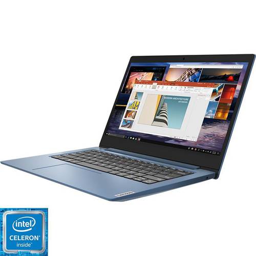 كمبيوتر محمول لينوفو أيدياباد 1 N4020 , سيلرون 1.1 GHz , الرام 4 جيجابايت , الهارديسك 128 اس اس دي , الشاشة مقاس 14 , كرت شاشة مدمج