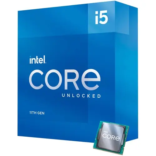 معالج انتل كور آي 5 Intel Core i5-11600K بسرعة 3.9 جيجاهرتز سداسي النواة LGA 1200