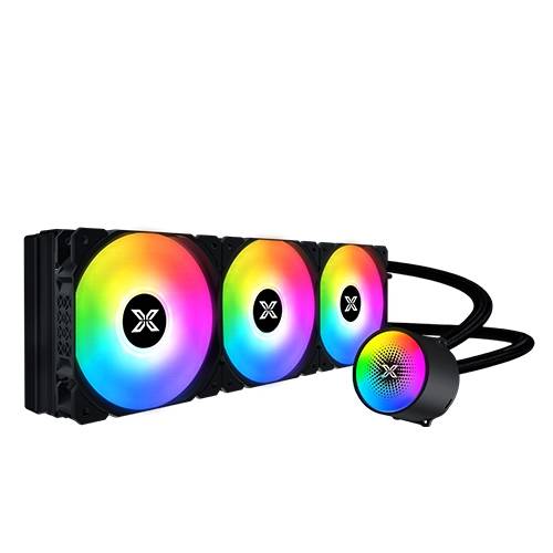 Xigmatek Liquid Killer X 360 water processor cooler, three fans, ARGB