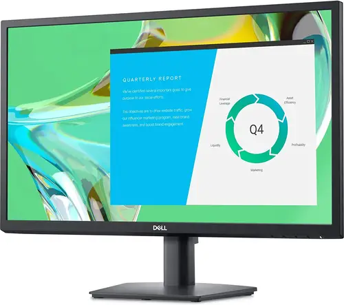 شاشة E2422HN من Dell - مقاس 23.80 بوصة FHD (1920 × 1080) عند شاشة 60 هرتز ، وقت استجابة 8 مللي ثانية ، VGA / HDMI / DisplayPort 1.2 ، ضبط الإمالة ، VESA (100 مم) ، 16.7 مليون لون - أسود