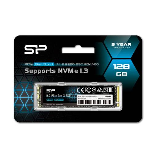 قرص صلب اس اس دي ام دوت تو سيليكون باور  P34A80 128 جيجا بايت SATA PCIe Gen3x4 SSD