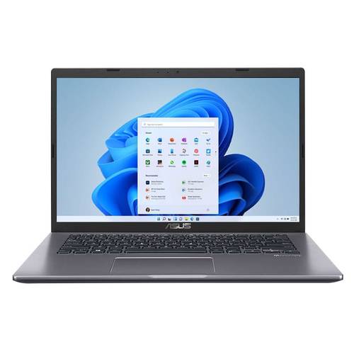 كمبيوتر محمول اسوس X415E انتل كور آي 3-1115G4 بسرعة 3.0 الرامات 4 جيجابايت سعة التخزين 256 جيجا بايت اس اس دي كرت الشاشة انتل UHD الشاشة 14 بوصه فل اتش دي 1920x1080 نظام التشغيل دوس - رمادي