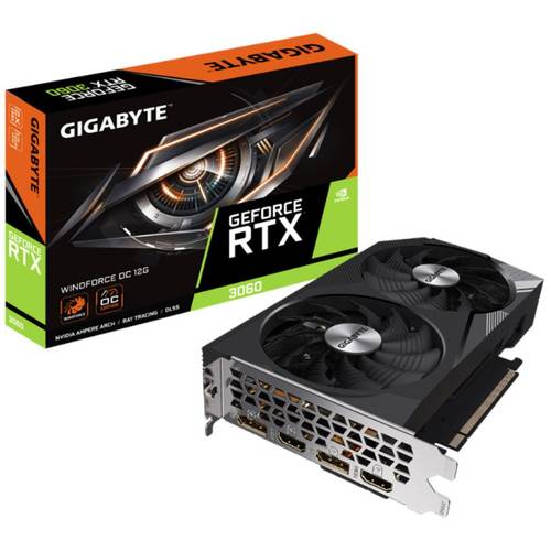 GIGABYTE WINDFORCE GEFORCE RTX 3060 12GB OC 2XFANS -GDDR6
