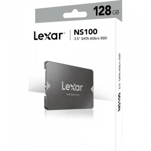 قرص صلب من ليكسار SSD سعة 128 جيجابايت NS100 2.5 بوصة SATA III - محرك أقراص مزود بذاكرة مصنوعة من مكونات صلبة سعة 6 جيجابت / ثانية