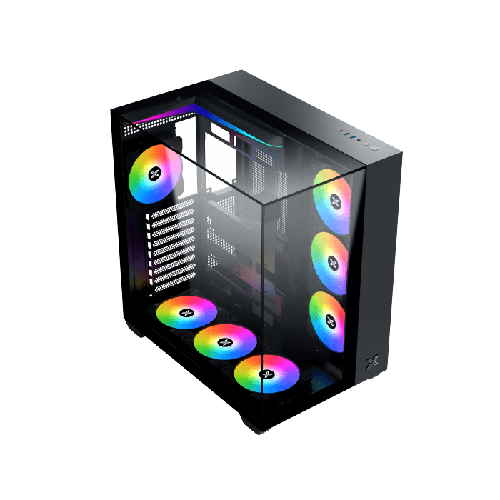 CASE XIGMATEK aqua EN45806  BLACK