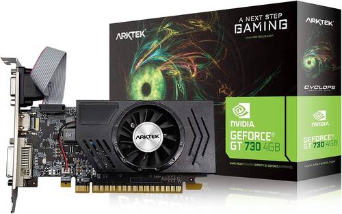 ARKTEK GT730 4GB Geforce cyclops