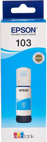 Epson 103 EcoTank Cyan Ink Bottle 65ml