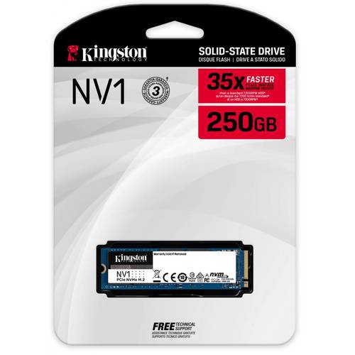 كينجستون هارد ديسك اس اس دي ام دوت تو 250 جيجا m.2 NV1 NVMe PCIe SSD