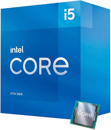 معالج جهاز كمبيوتر مكتبي موديل LGA1200 من انتل® كور™ i5-11400 سداسي النواة بتردد يصل الى 4.4 GHz، (سلسلة انتل® 500 وشريحة تعريف سلسلة سيليكت 400) بقدرة 65 واط