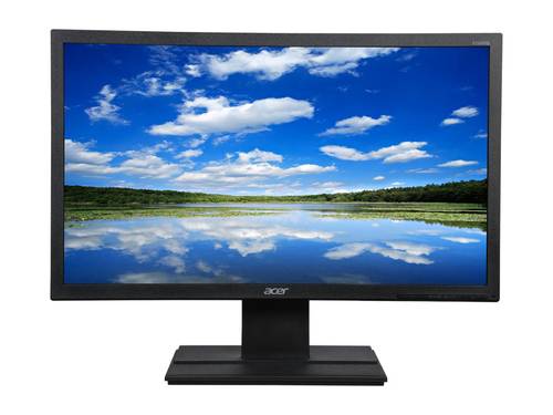 شاشة ايسر V226HQL - شاشة LED - 22 بوصة (21.5 بوصة ) - 1920 × 1080 فل إتش دي(1080p) @ 60 هرتز - TN - 250 cd/m² - 1000: 1-5 ms - HDMI، DVI، VGA - أسود
