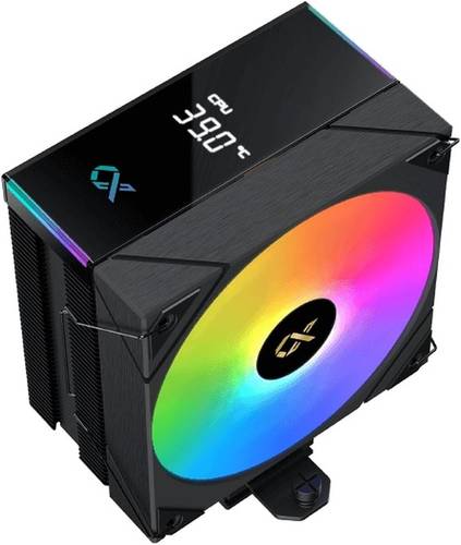 تبريد من زيجماتيك لوحدة المعالجة المركزية الرقمية AK4 بشاشة ليد 12 فولت من الألومنيوم LGA 1700/1200/115x، AM5/AM4، EN45882، ARGB 
