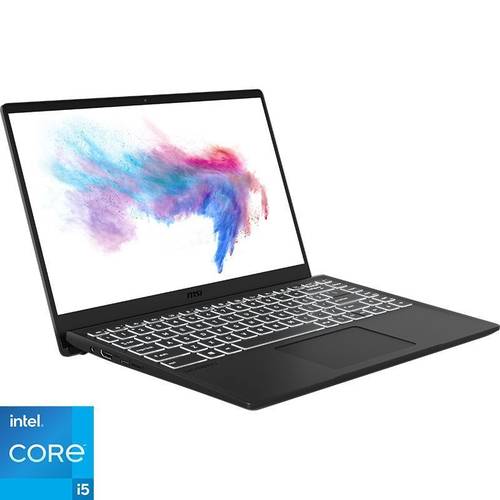 MSI Laptop, Intel Core i5 11th Gen 1155G7, 8GB RAM, 512GB M.2 SSD, screen size 14 inches