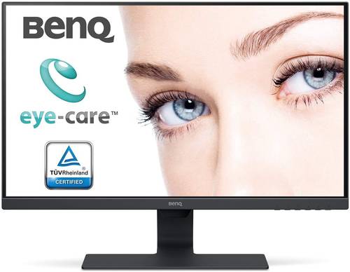 شاشة ليد عالية الوضوح بدقة 1080 بكسل من بينكيو GW2780، شاشة 1920×1080 IPS ذكاء السطوع، إضاءة زرقاء منخفضة خالية من الوميض إطار رفيع للغاية نظام إدارة الكابلات HDMI أسود