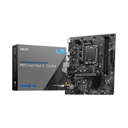 MSI PRO H610M-S DDR4 +صيانه