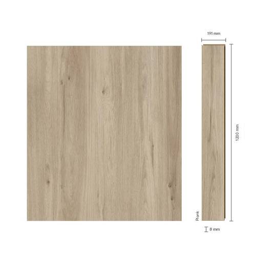 باركيه تركي خشبي بيج طبيعي لوغانو لمقاس 120X19 سم (1 متر مربع  )