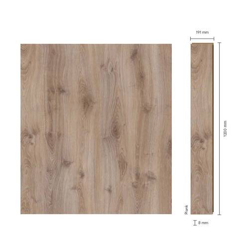 باركيه تركي بني الارا المقاس 120X19 سم (1 متر مربع  )