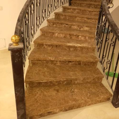 تفصيل درج رخام منزلي مميز 1 متر 