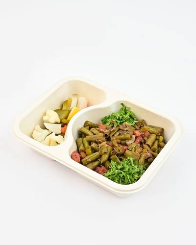 علبة فاصوليا خضراء